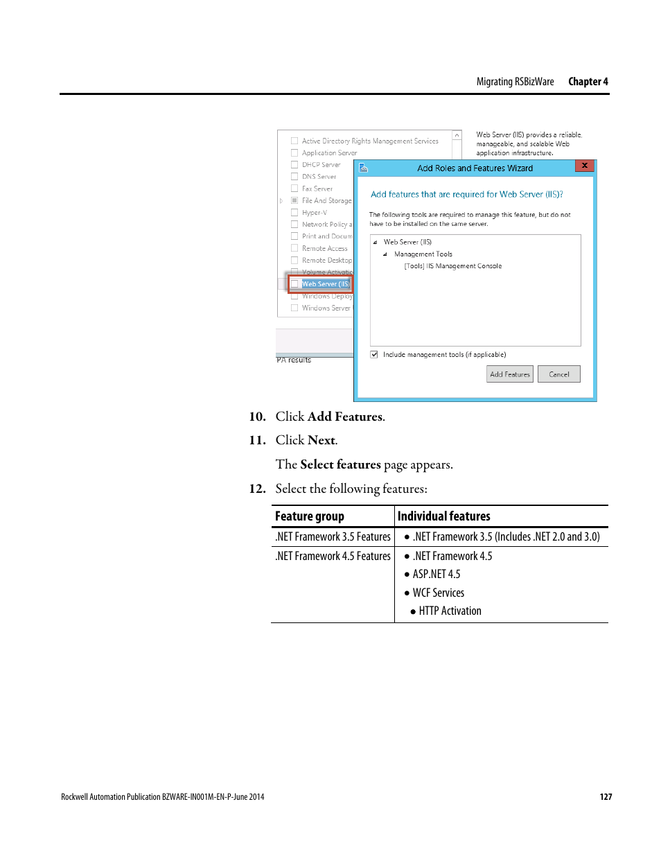 Rockwell Automation RSBizWare Administration Guide User Manual | Page 127 / 312