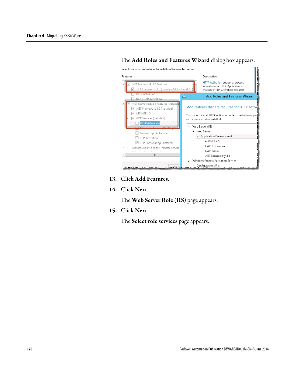 Rockwell Automation RSBizWare Administration Guide User Manual | Page 128 / 312