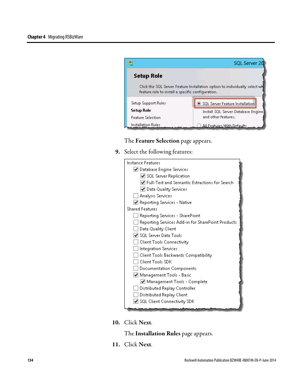 Rockwell Automation RSBizWare Administration Guide User Manual | Page 134 / 312