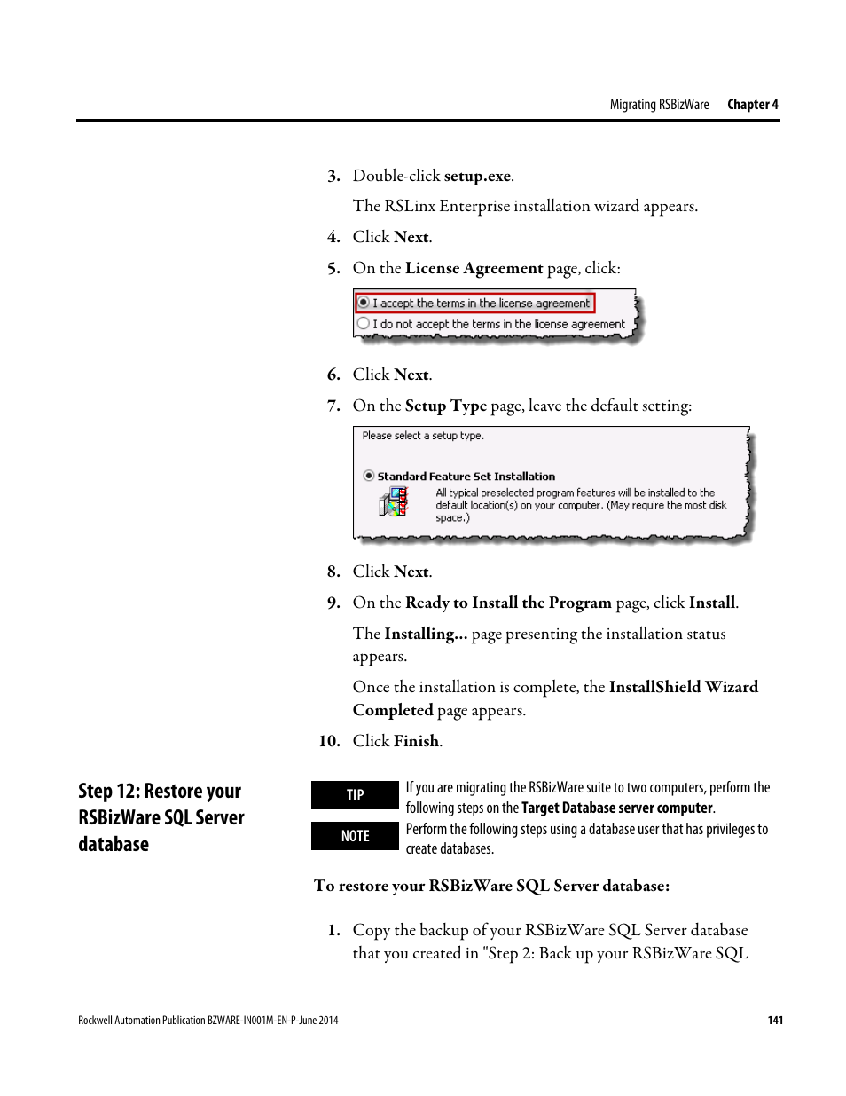 E 141) | Rockwell Automation RSBizWare Administration Guide User Manual | Page 141 / 312