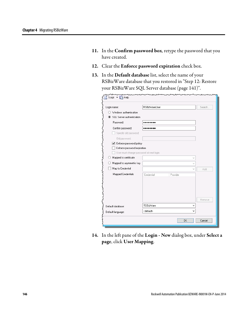 Rockwell Automation RSBizWare Administration Guide User Manual | Page 146 / 312