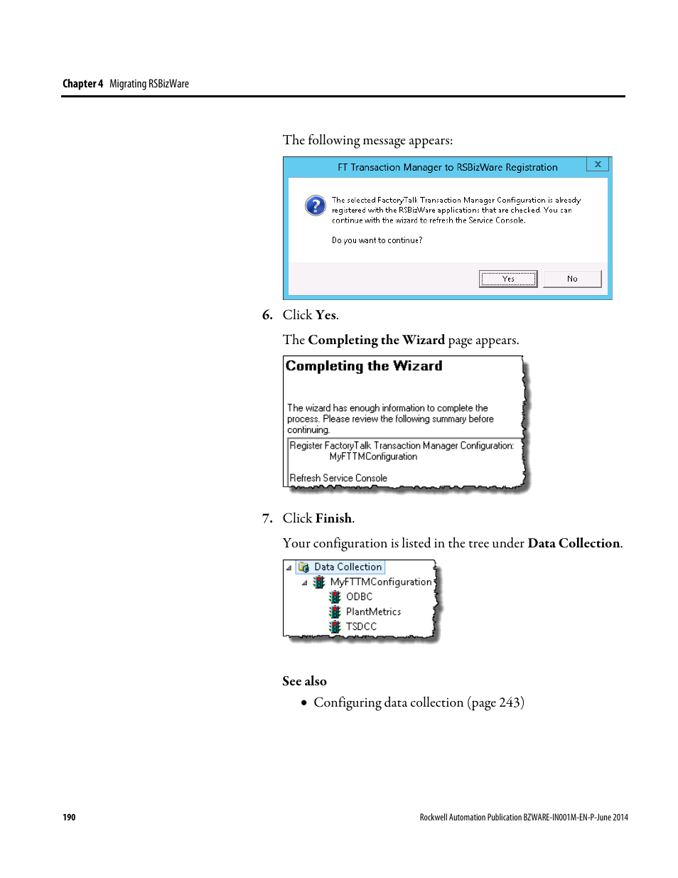 Rockwell Automation RSBizWare Administration Guide User Manual | Page 190 / 312