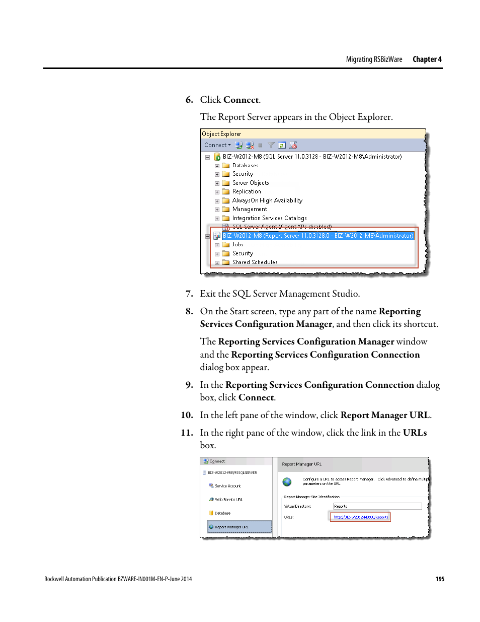 Rockwell Automation RSBizWare Administration Guide User Manual | Page 195 / 312