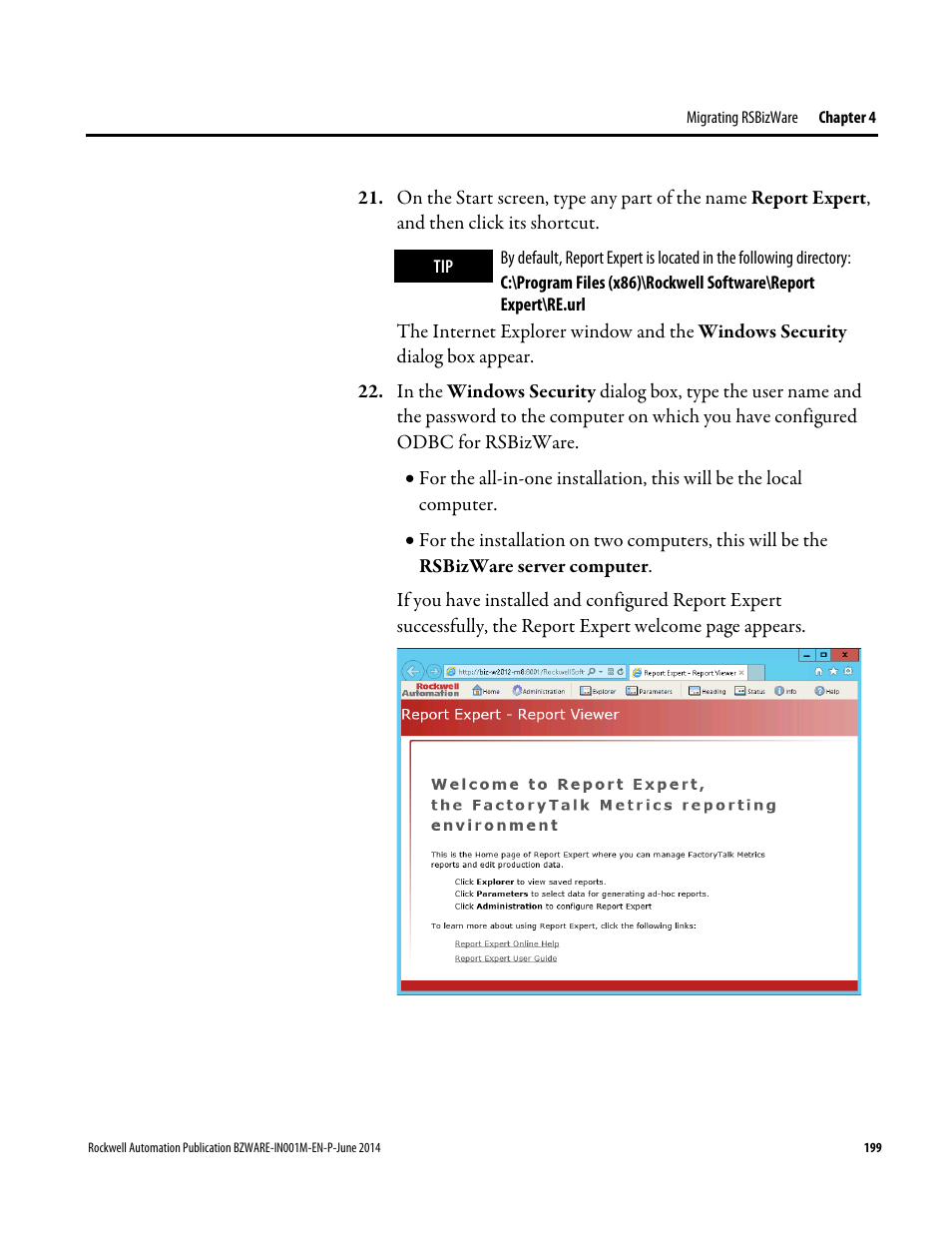 Rockwell Automation RSBizWare Administration Guide User Manual | Page 199 / 312