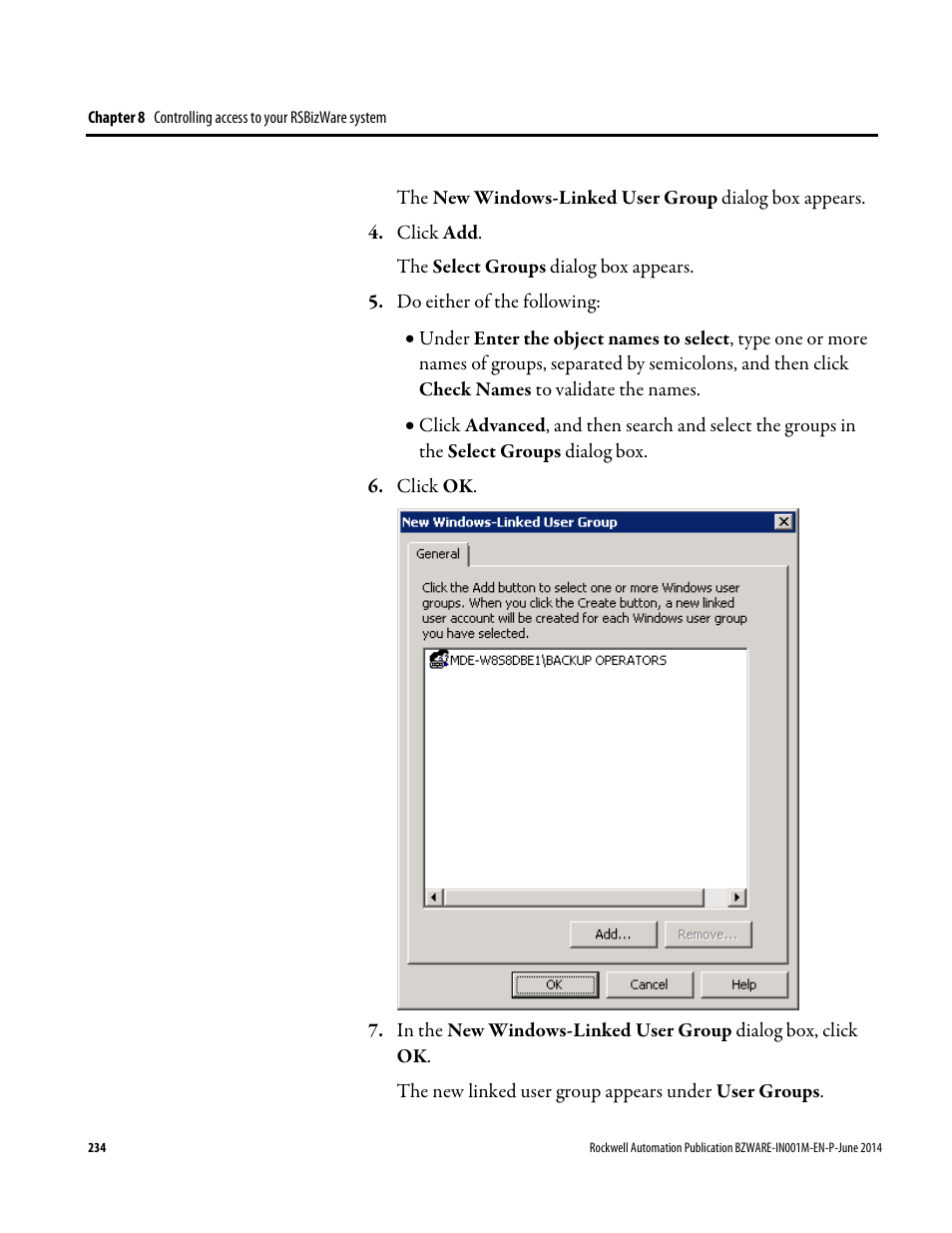 Rockwell Automation RSBizWare Administration Guide User Manual | Page 234 / 312