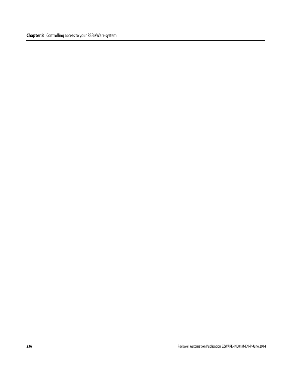 Rockwell Automation RSBizWare Administration Guide User Manual | Page 236 / 312