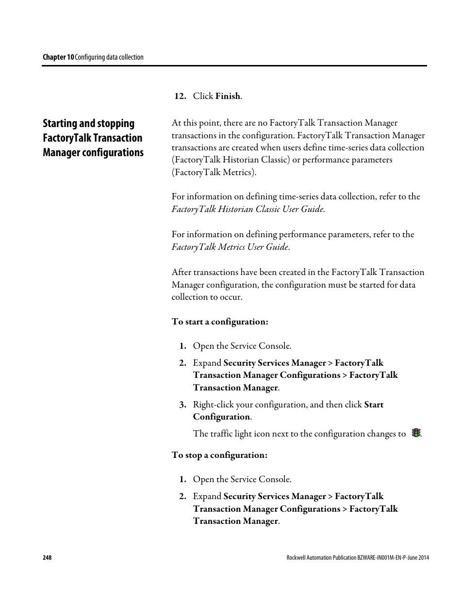 Rockwell Automation RSBizWare Administration Guide User Manual | Page 248 / 312