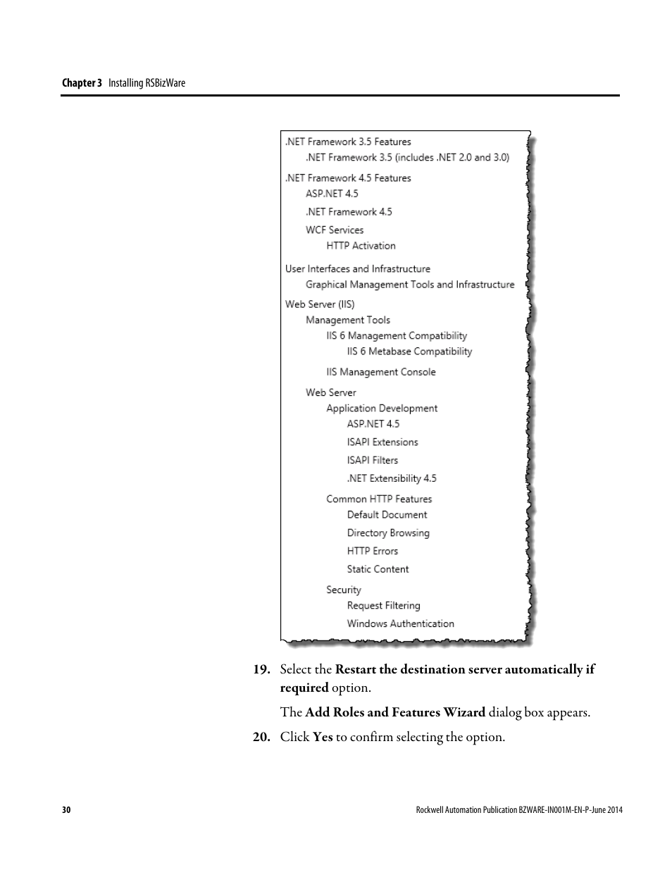 Rockwell Automation RSBizWare Administration Guide User Manual | Page 30 / 312