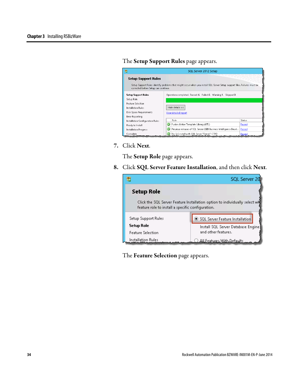 Rockwell Automation RSBizWare Administration Guide User Manual | Page 34 / 312