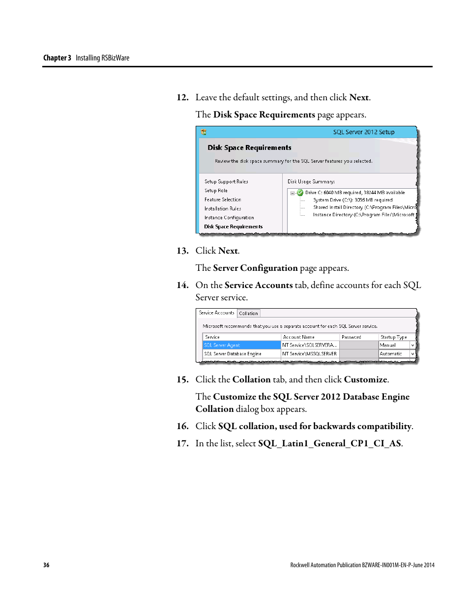 Rockwell Automation RSBizWare Administration Guide User Manual | Page 36 / 312