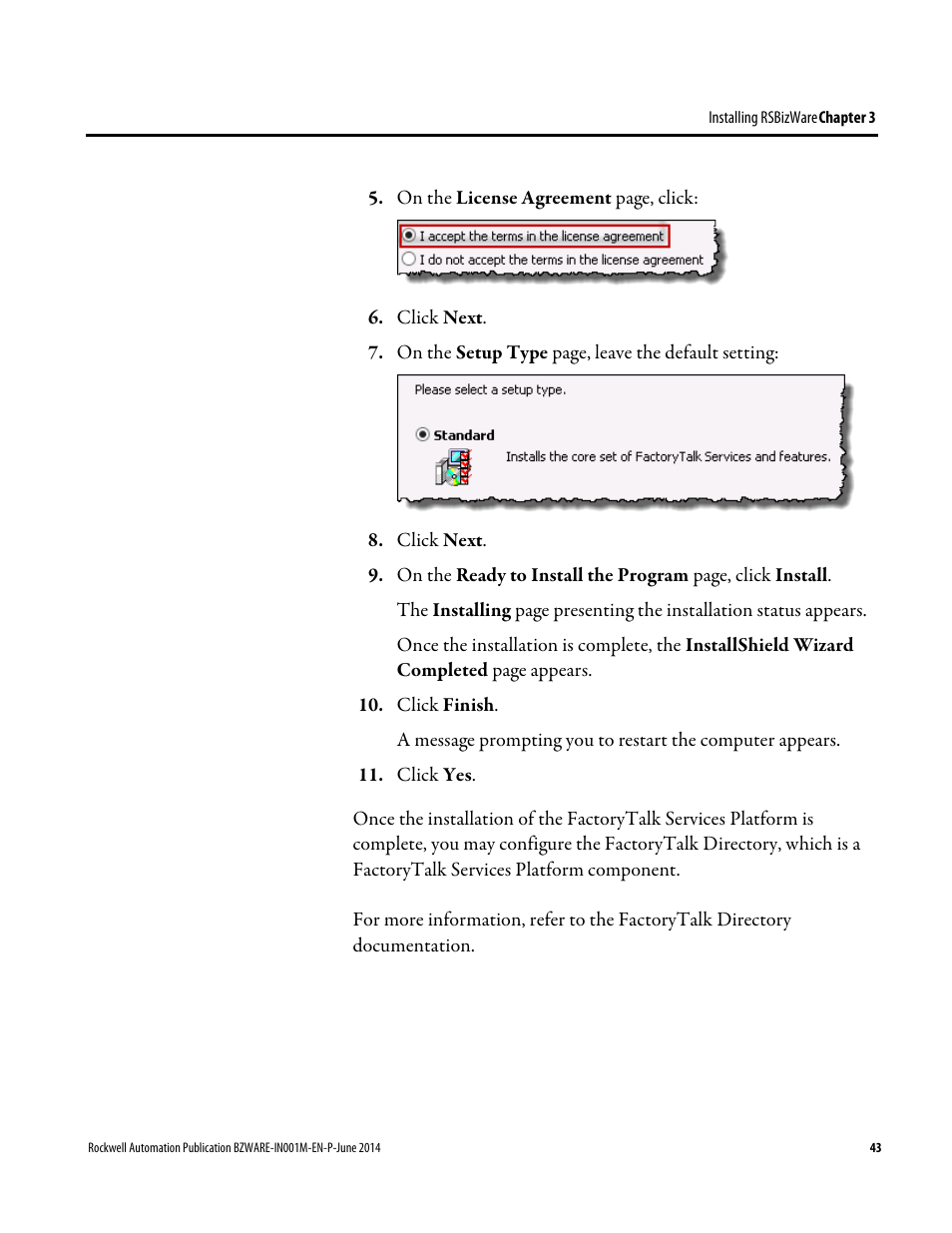 Rockwell Automation RSBizWare Administration Guide User Manual | Page 43 / 312