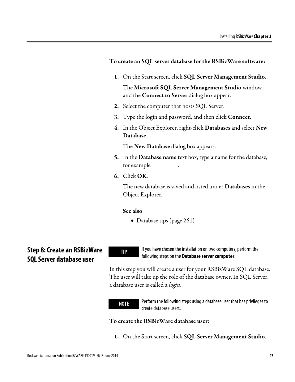 E 47) | Rockwell Automation RSBizWare Administration Guide User Manual | Page 47 / 312