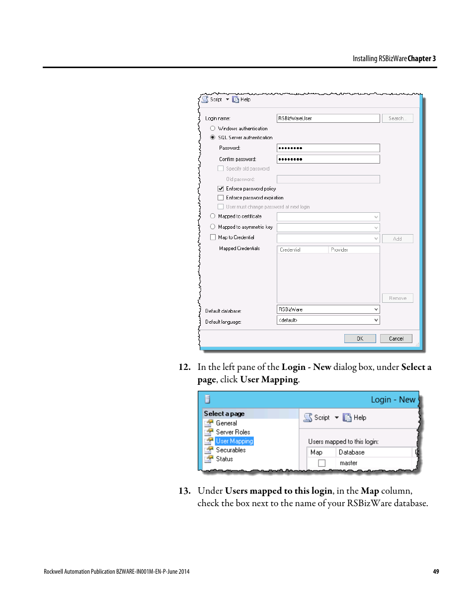 Rockwell Automation RSBizWare Administration Guide User Manual | Page 49 / 312