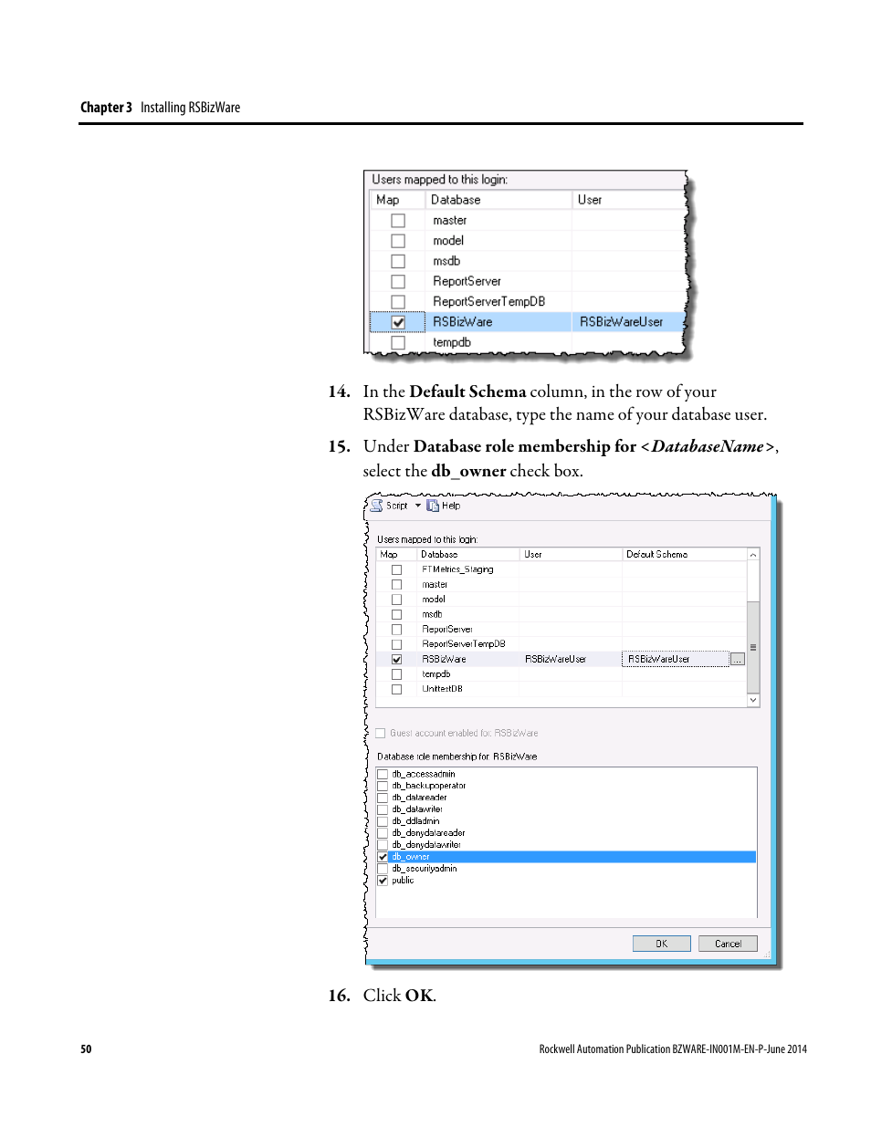 Rockwell Automation RSBizWare Administration Guide User Manual | Page 50 / 312