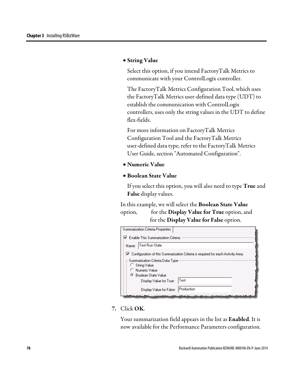 Rockwell Automation RSBizWare Administration Guide User Manual | Page 78 / 312