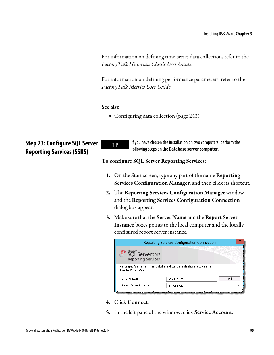 Rockwell Automation RSBizWare Administration Guide User Manual | Page 95 / 312