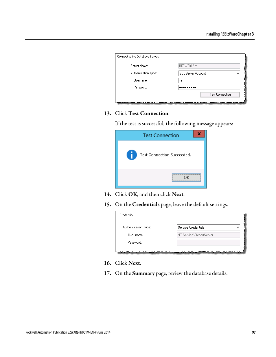 Rockwell Automation RSBizWare Administration Guide User Manual | Page 97 / 312