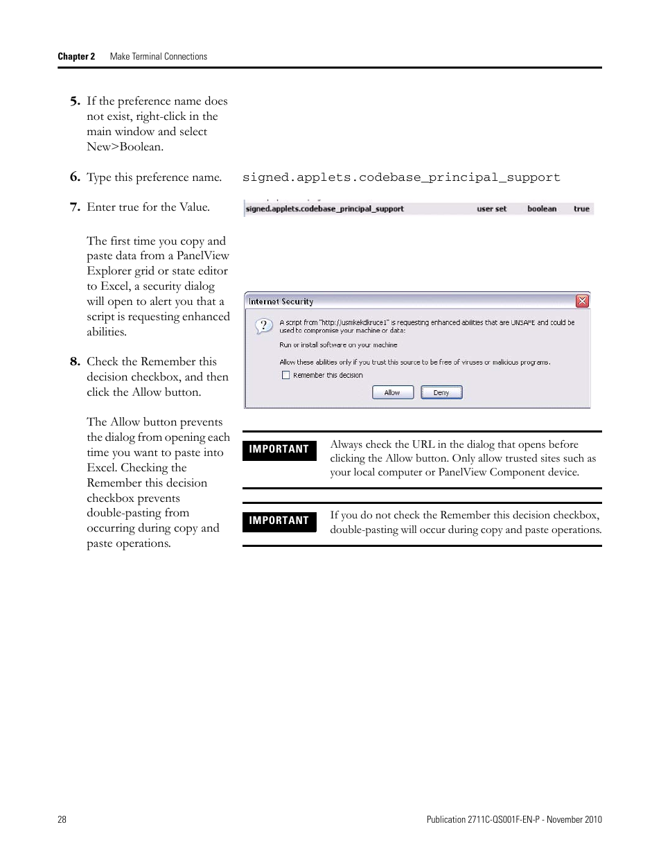 Rockwell Automation 2711C-xxxx PanelView Component HMI Terminals Quick Start User Manual | Page 28 / 110