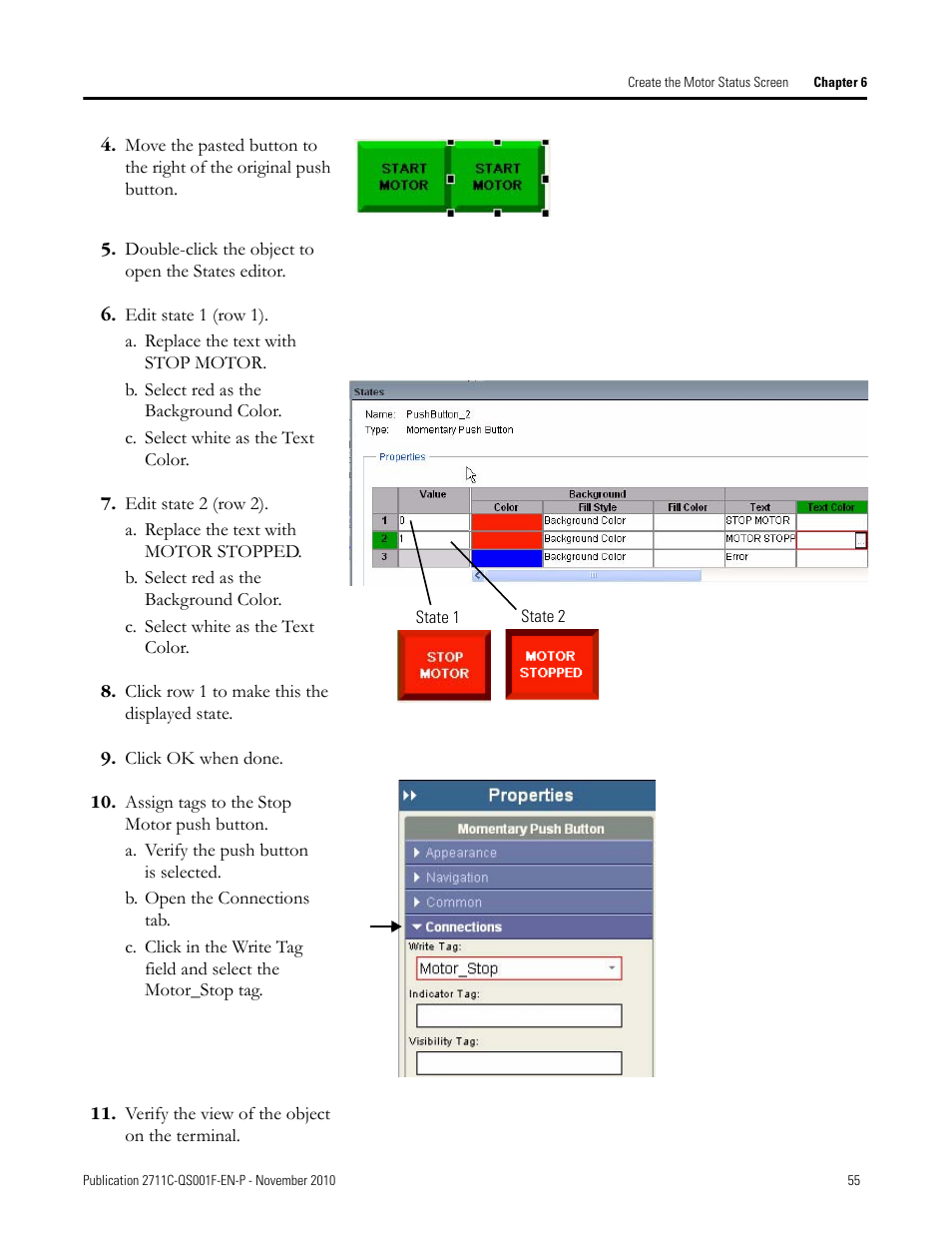 Rockwell Automation 2711C-xxxx PanelView Component HMI Terminals Quick Start User Manual | Page 55 / 110