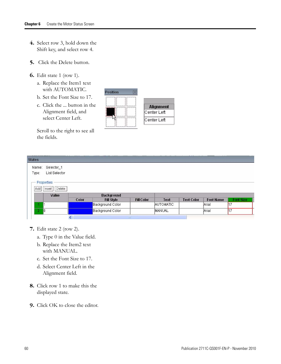 Rockwell Automation 2711C-xxxx PanelView Component HMI Terminals Quick Start User Manual | Page 60 / 110