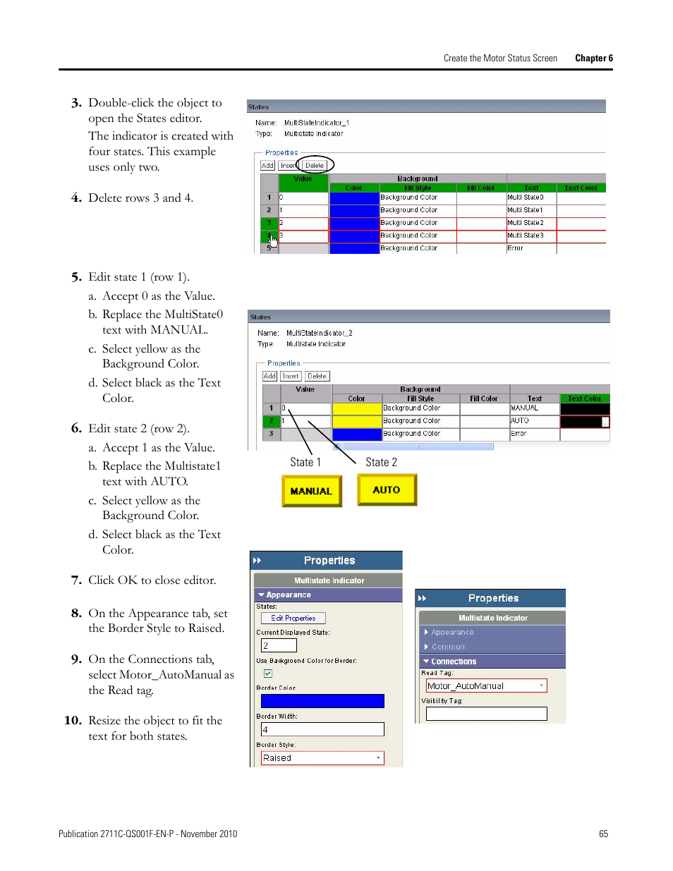 Rockwell Automation 2711C-xxxx PanelView Component HMI Terminals Quick Start User Manual | Page 65 / 110