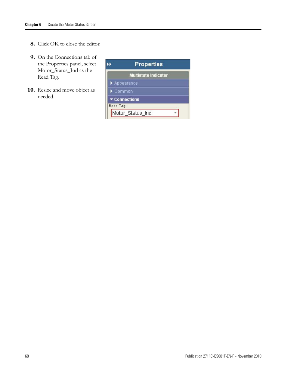 Rockwell Automation 2711C-xxxx PanelView Component HMI Terminals Quick Start User Manual | Page 68 / 110
