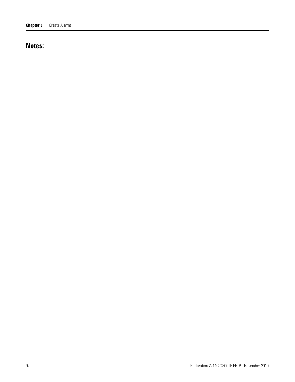 Rockwell Automation 2711C-xxxx PanelView Component HMI Terminals Quick Start User Manual | Page 92 / 110