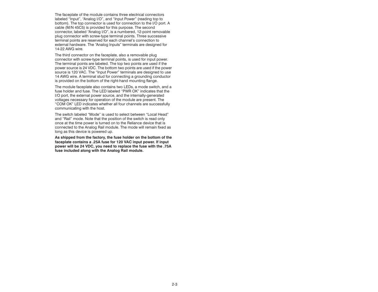Rockwell Automation 61C346 4 Input 0-10V Analog Rail Module User Manual | Page 13 / 46