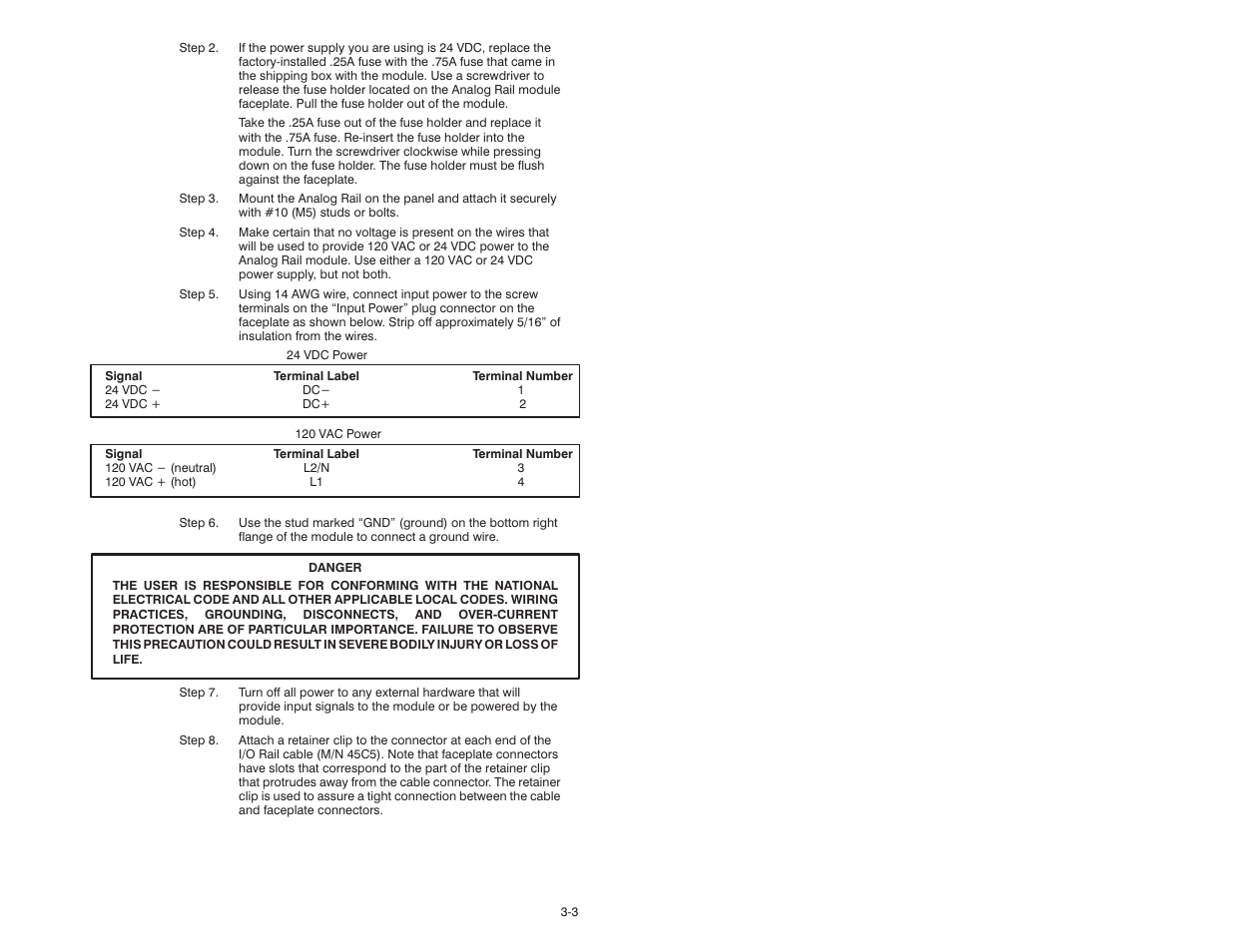 Rockwell Automation 61C346 4 Input 0-10V Analog Rail Module User Manual | Page 17 / 46