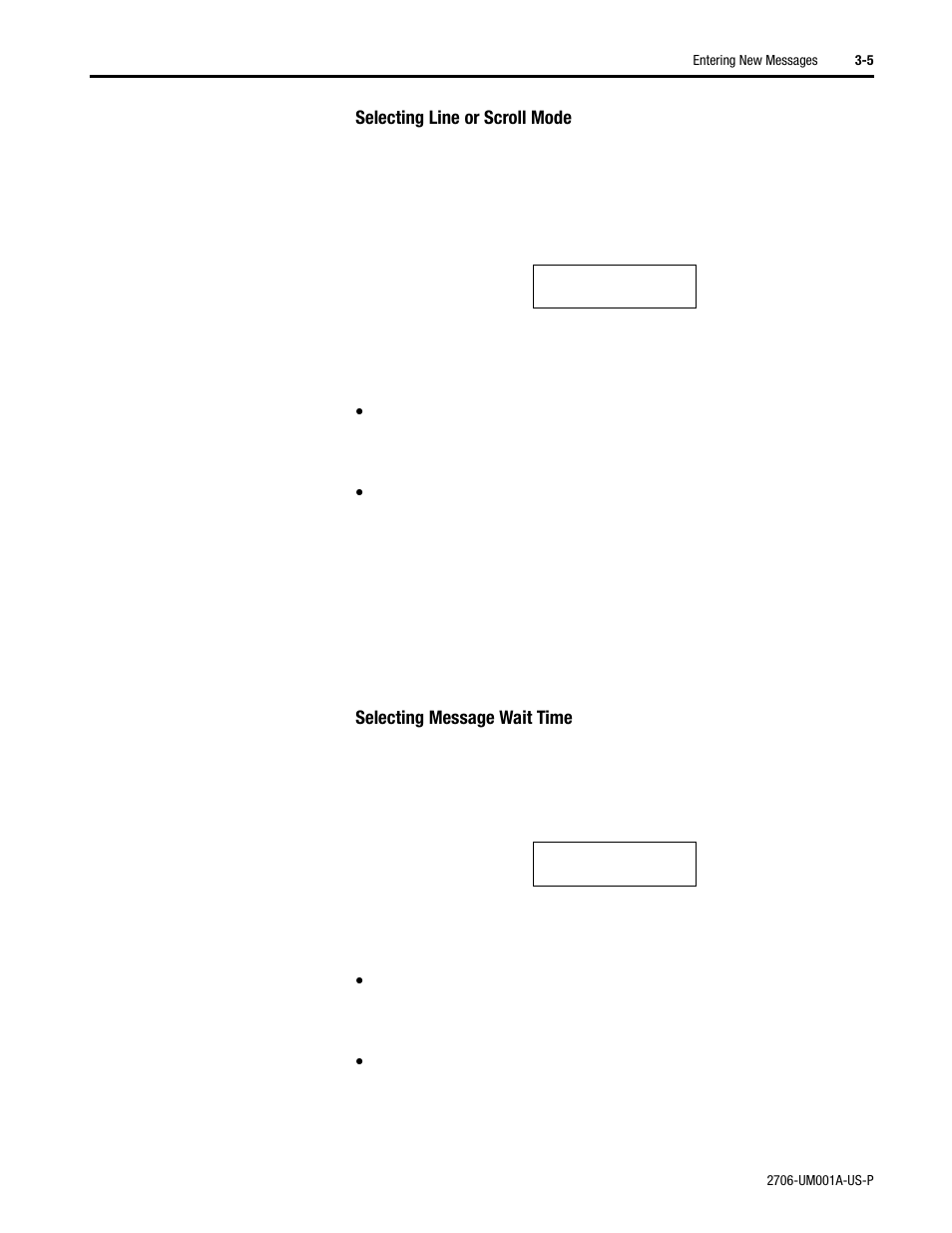 Rockwell Automation 2706-DXX Dataliner Message Display DL5 Series User Manual | Page 29 / 119