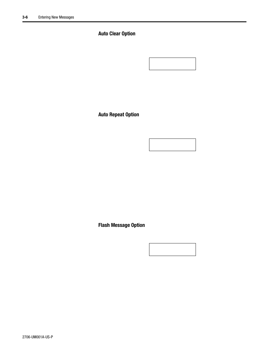 Rockwell Automation 2706-DXX Dataliner Message Display DL5 Series User Manual | Page 30 / 119