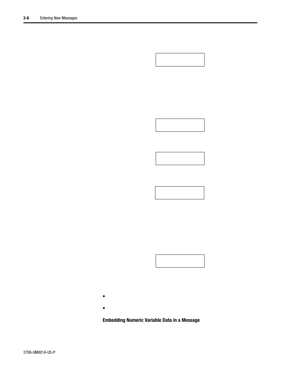Rockwell Automation 2706-DXX Dataliner Message Display DL5 Series User Manual | Page 32 / 119