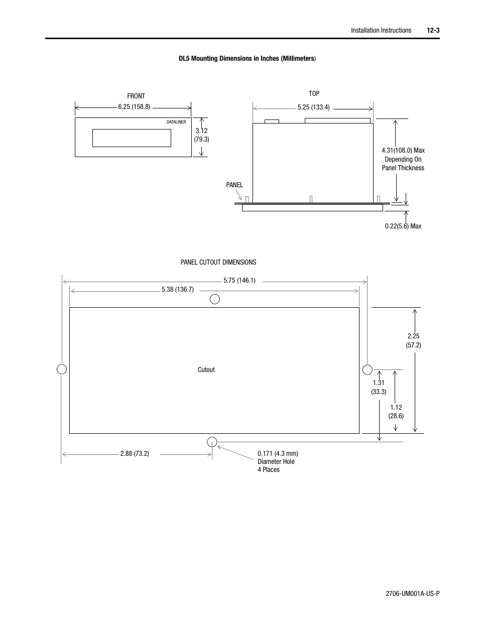 Rockwell Automation 2706-DXX Dataliner Message Display DL5 Series User Manual | Page 91 / 119