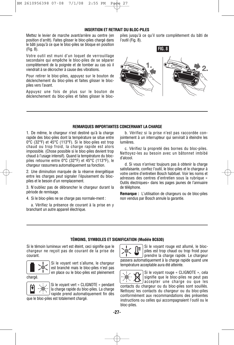 Bosch 37614 User Manual | Page 27 / 52