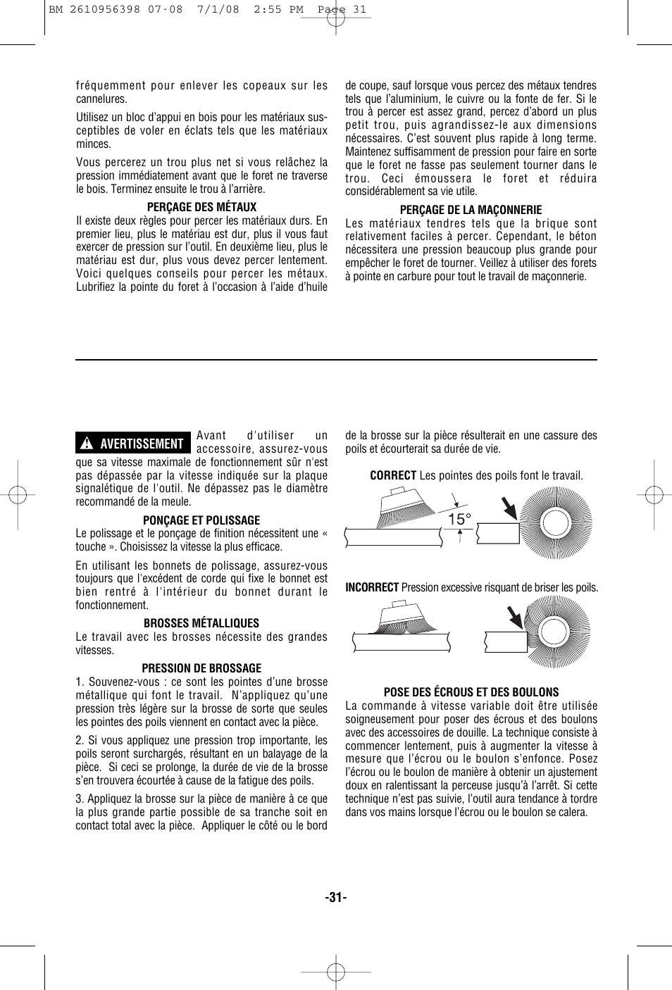 Bosch 37614 User Manual | Page 31 / 52