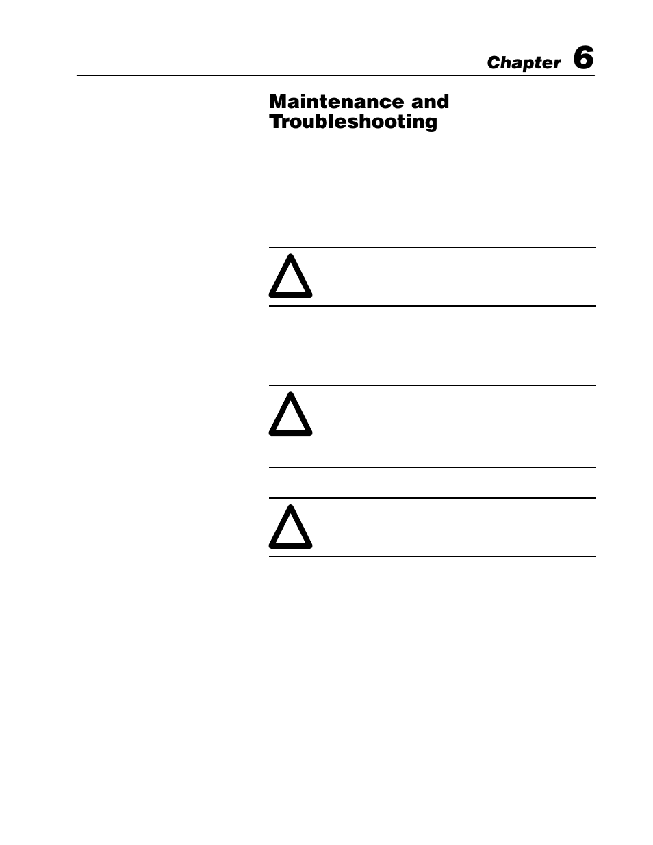 6 - maintenance and troubleshooting, Chapter objectives, Maintenance of scanner | Cleaning scan window, Maintenance and troubleshooting | Rockwell Automation 2755 High Performance VLD Scanner User Manual | Page 41 / 57