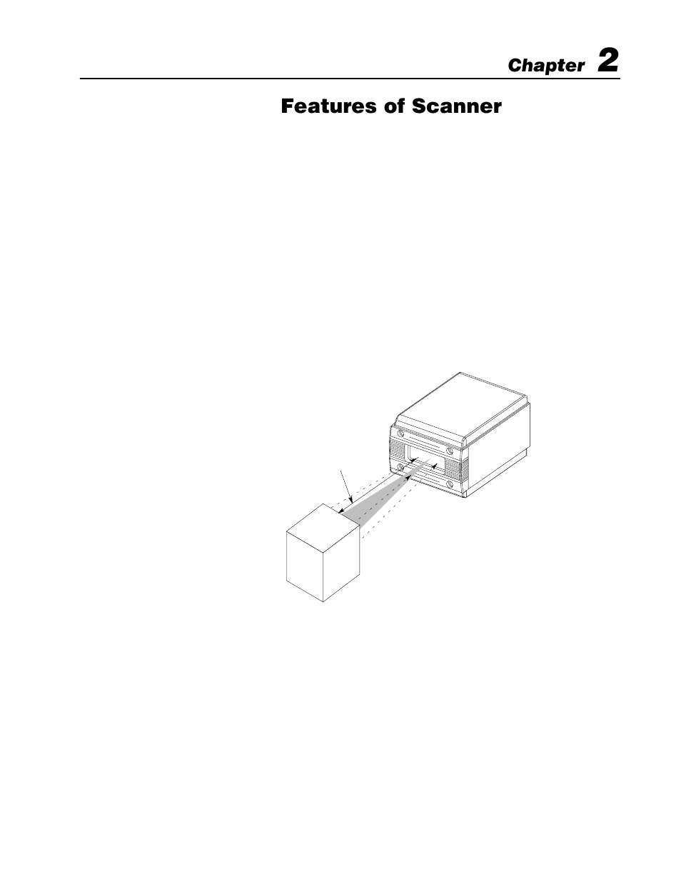 2 - features of scanner, Chapter objectives, Overview of scanner | Features of scanner, Chapter | Rockwell Automation 2755 High Performance VLD Scanner User Manual | Page 8 / 57