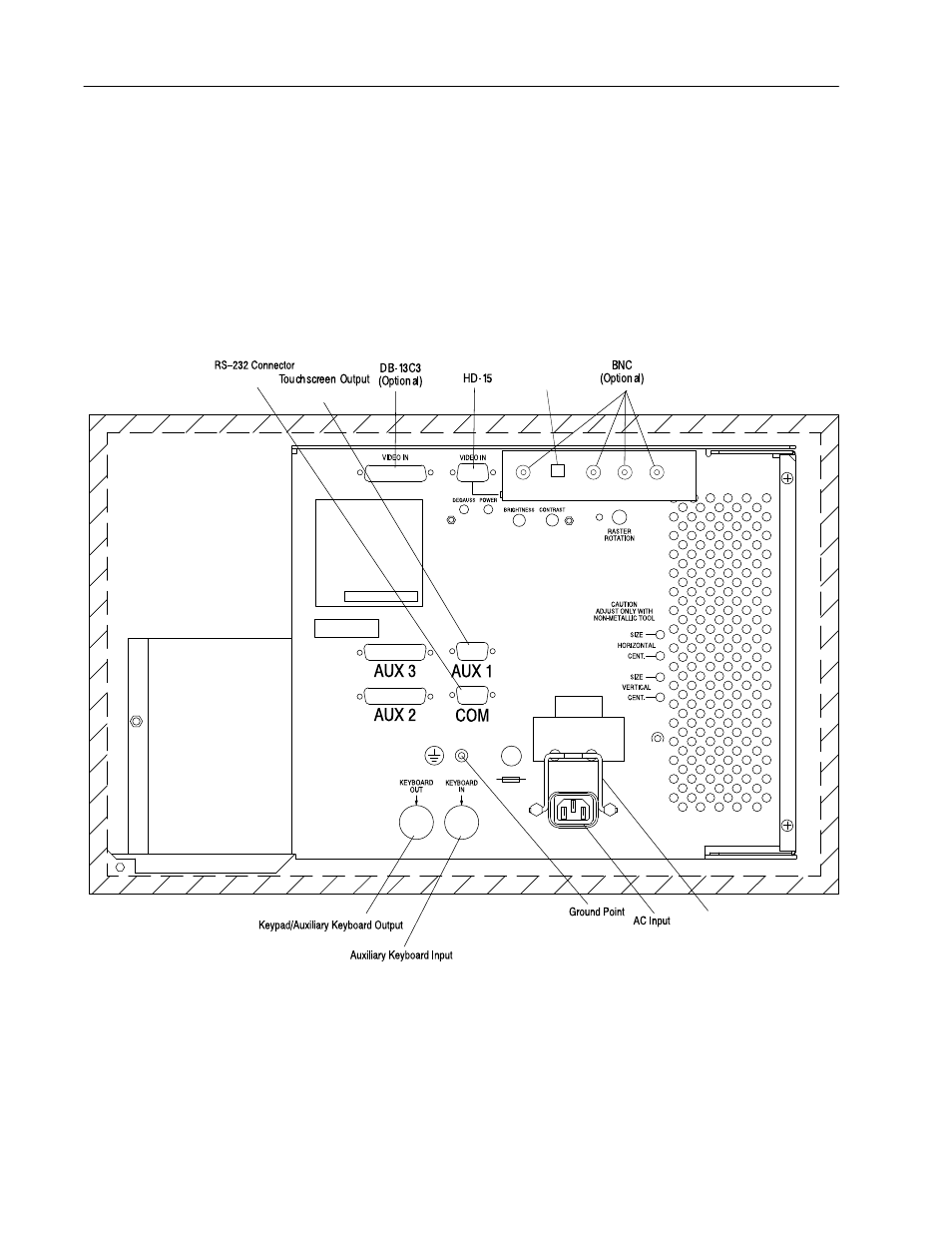 Connecting to a computer | Rockwell Automation 6156 Industrial 14 inch CRT Monitors User Manual | Page 14 / 24