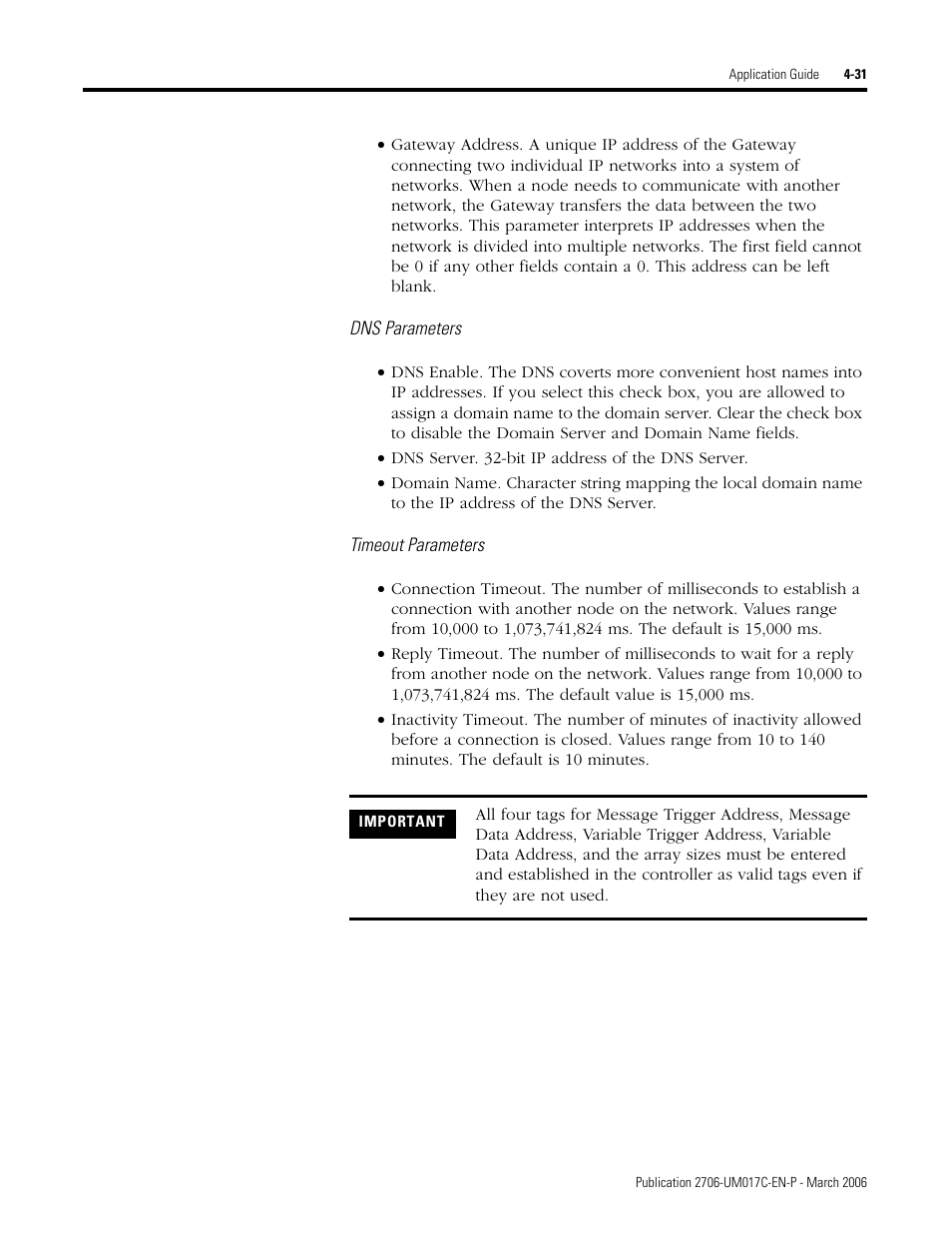 Rockwell Automation 2706-PRIO_PDH485_PDHP_PDNET_PCNET_PENET_PENET1 InView Communication Module User Manual User Manual | Page 81 / 114