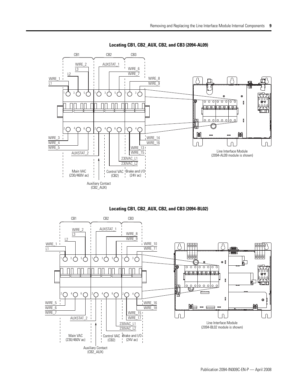 Rockwell Automation 2094 LIM Remove/Replace Internal Components User Manual | Page 9 / 24