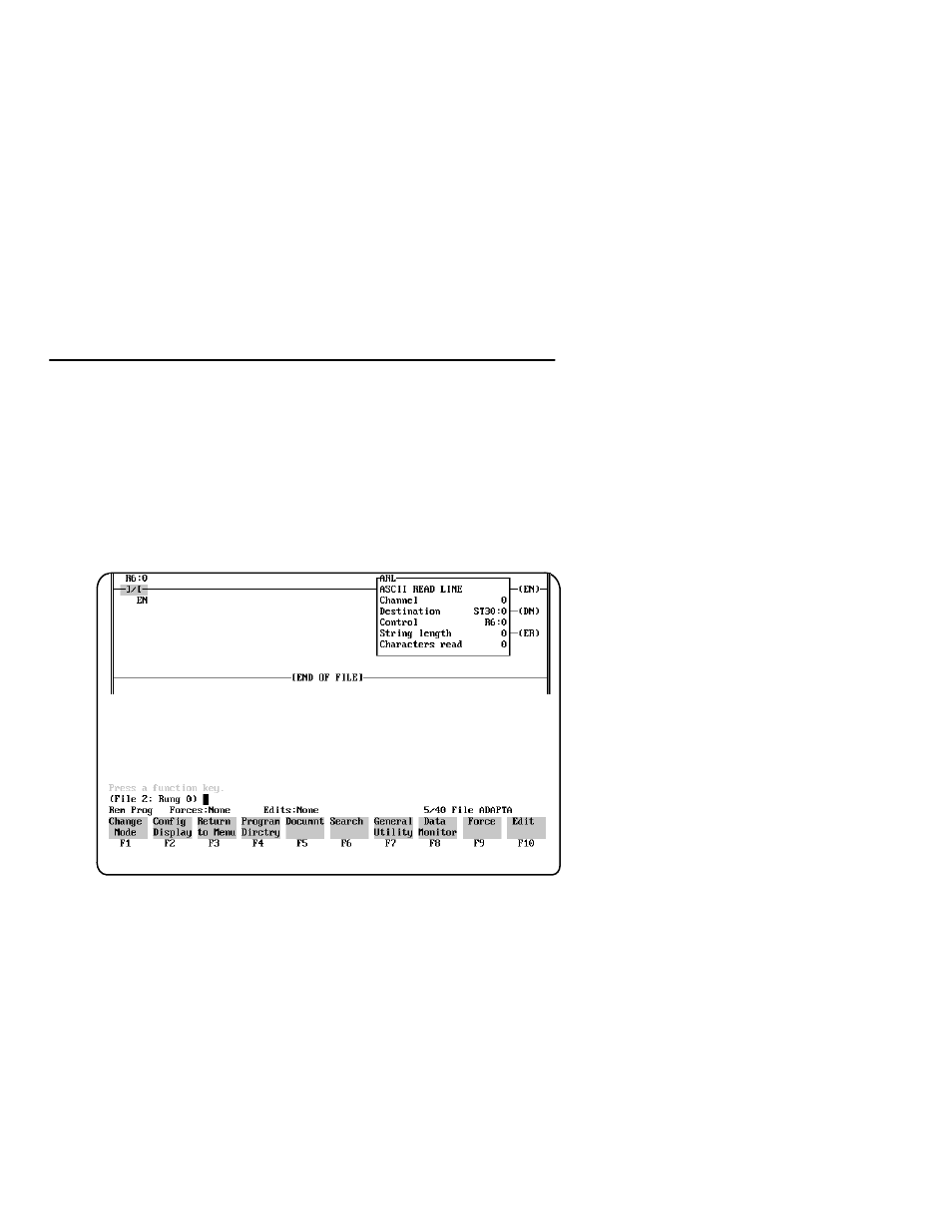 Plc program | Rockwell Automation 2755 Decoded Hand-Held Scanner User Manual | Page 128 / 146