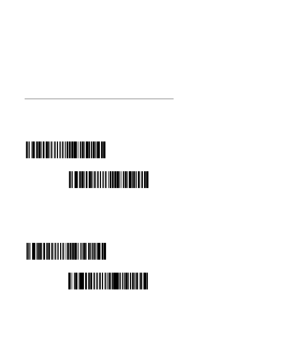 Rs-232 synapse cable beep on <bel, Rs-232 synapse cable unknown characters | Rockwell Automation 2755 Decoded Hand-Held Scanner User Manual | Page 76 / 146