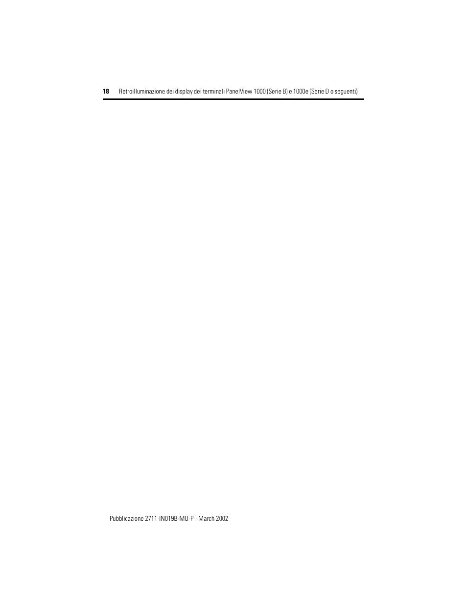 Rockwell Automation 2711-NL6 Display Backlight for PanelView 1000 (Series B) and 1000e (Series D) User Manual | Page 18 / 28