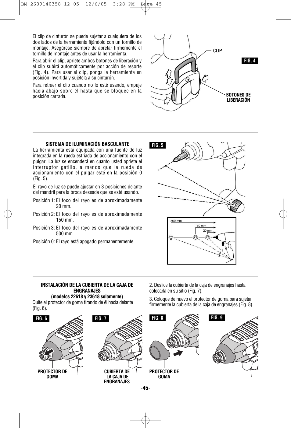 Bosch 23618 User Manual | Page 45 / 56