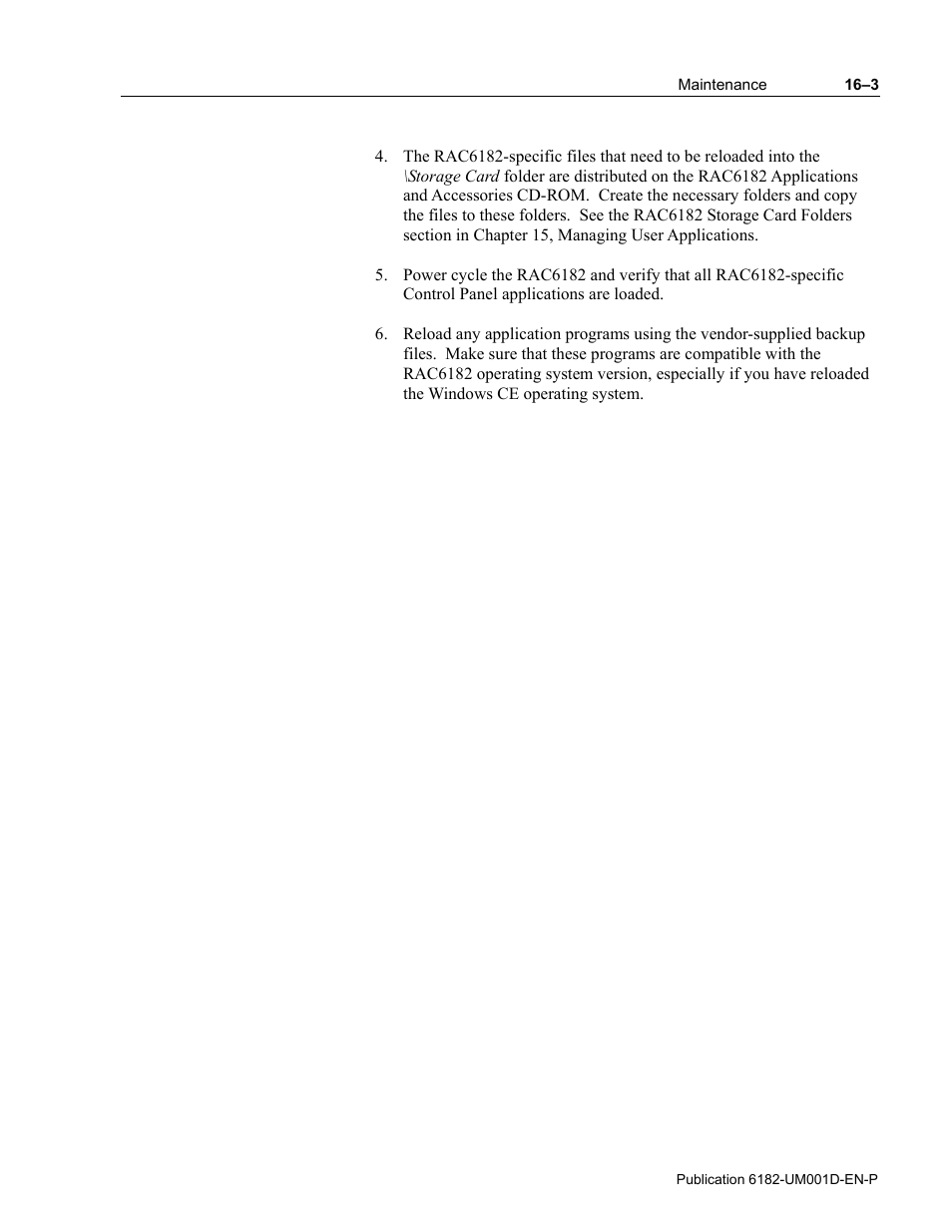 Rockwell Automation 6182 Industrial Computer for the Windows CE Operating System User Manual | Page 139 / 160