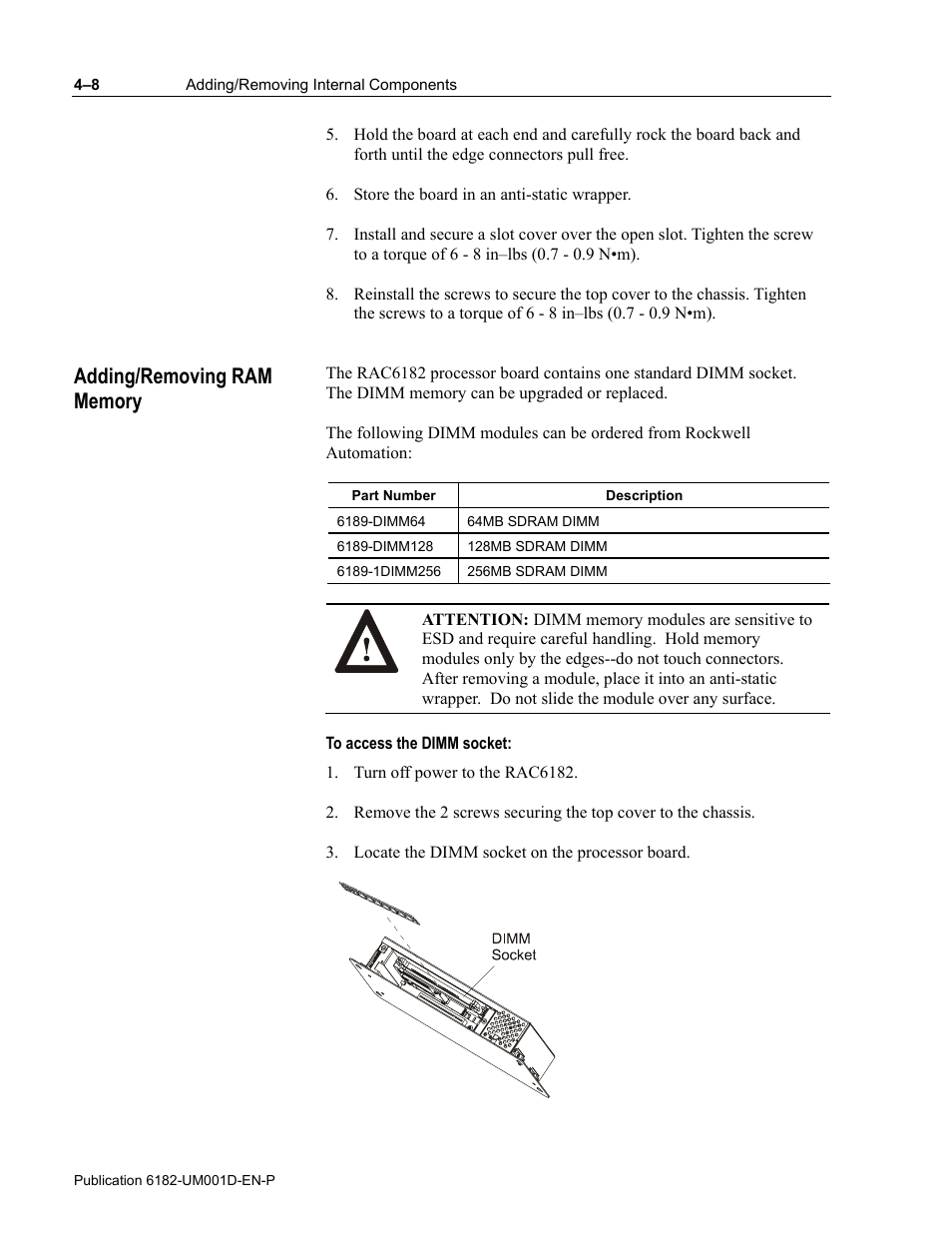Rockwell Automation 6182 Industrial Computer for the Windows CE Operating System User Manual | Page 46 / 160