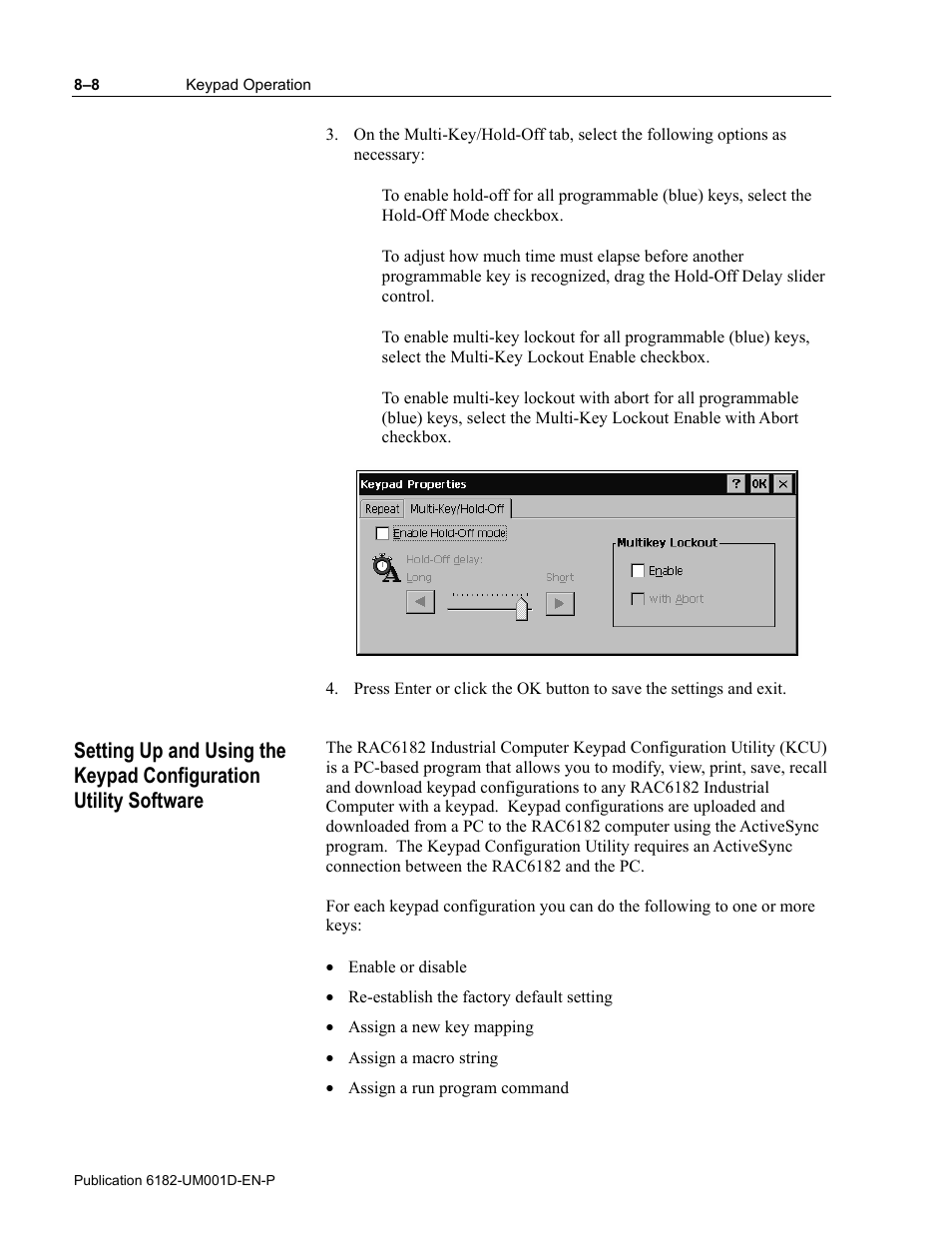 Rockwell Automation 6182 Industrial Computer for the Windows CE Operating System User Manual | Page 76 / 160