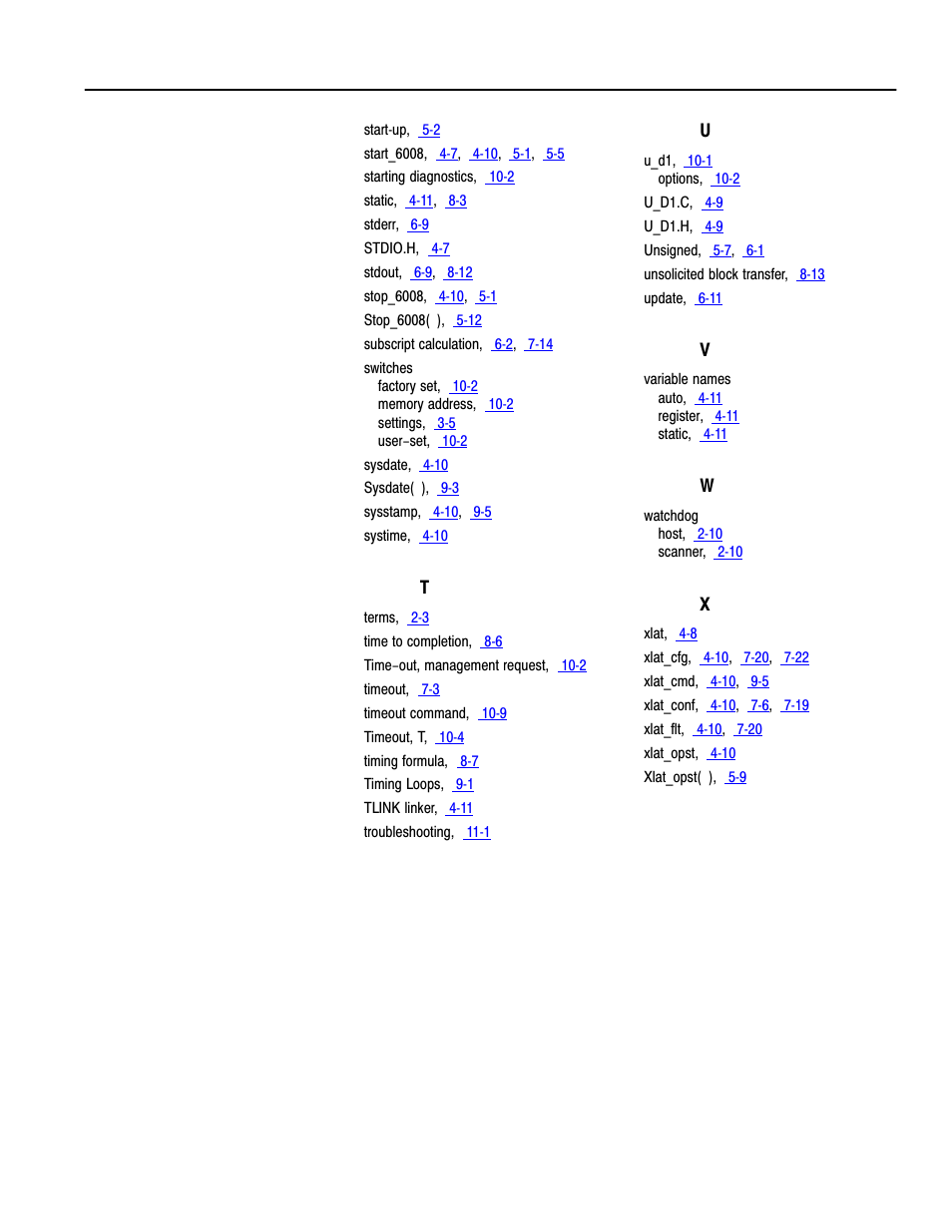 Rockwell Automation 6008-SI IBM PC I/O SCNNR 6008-SI User Manual | Page 135 / 136