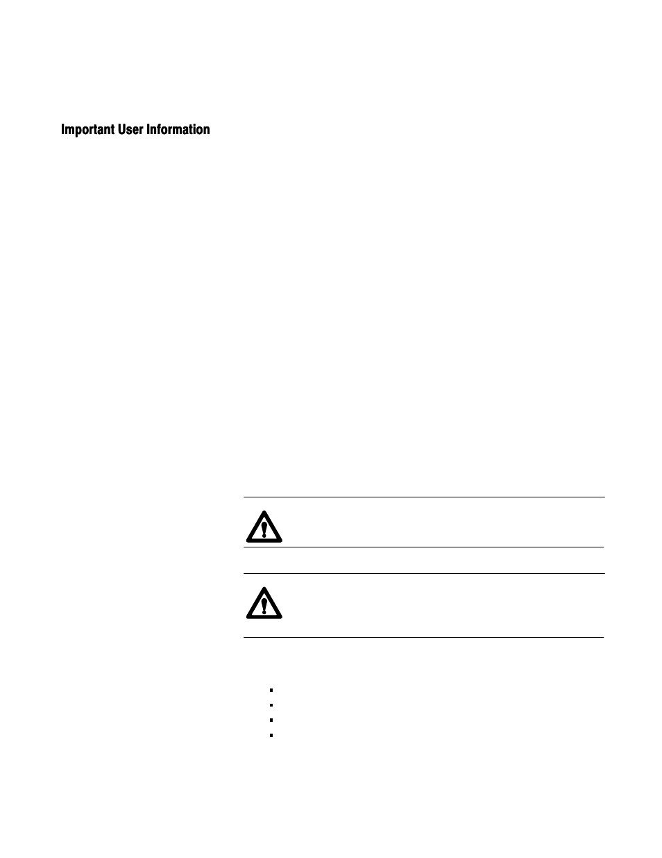 Inside cover | Rockwell Automation 6008-SI IBM PC I/O SCNNR 6008-SI User Manual | Page 2 / 136