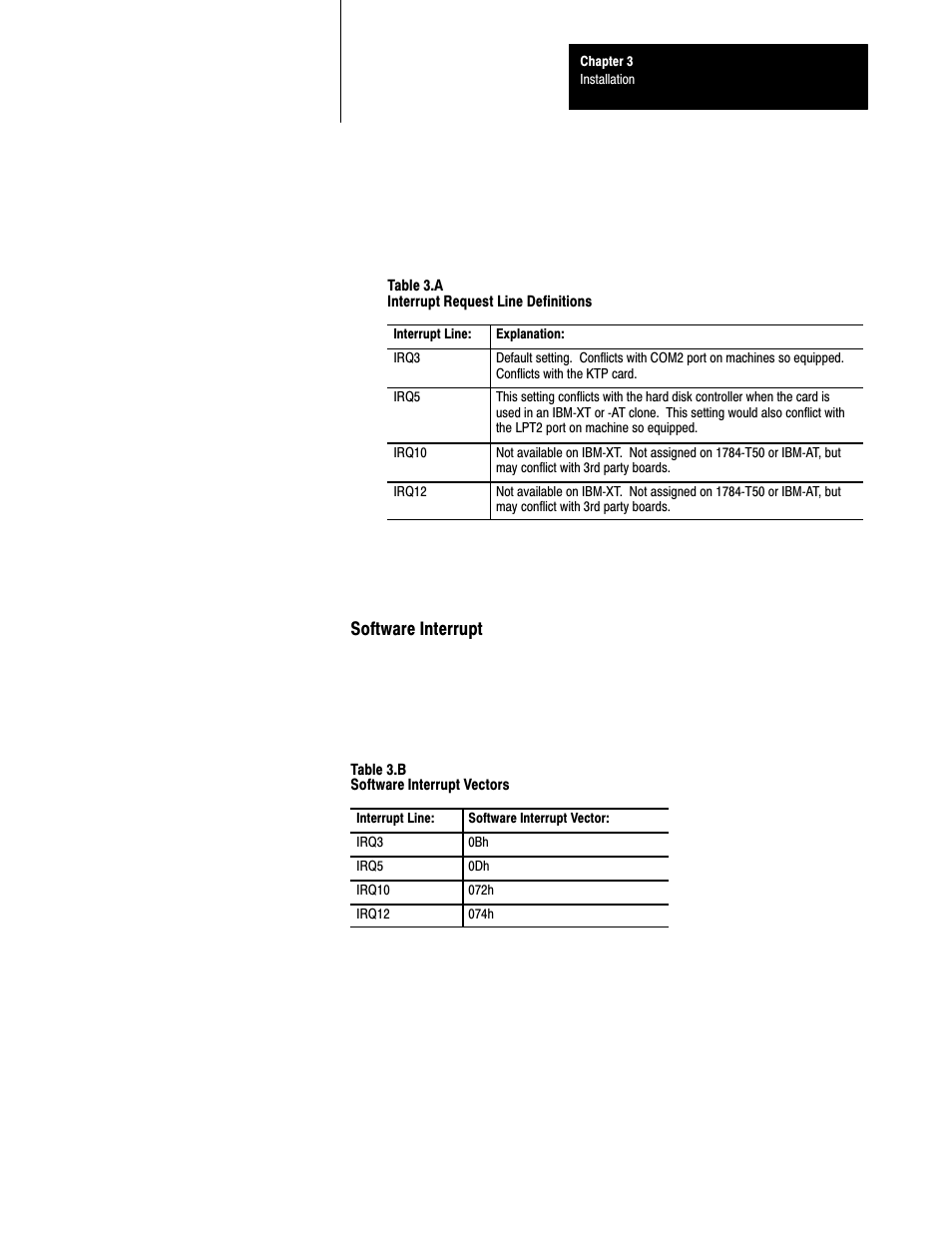 Rockwell Automation 6008-SI IBM PC I/O SCNNR 6008-SI User Manual | Page 21 / 136